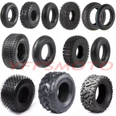 4.10-4 19x7-8 3.00-4'' 20x10x10 Tire Tyre Tube For Lawn Mower ATV UTV Razor SunL • $26.02