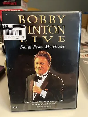 Bobby Vinton Live - Songs From My Heart (2002 DVD) • $20