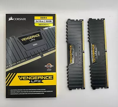 Corsair Vengeance LPX 32GB (2 X 16GB) PC4-28800 (DDR4-3600) Memory • £65