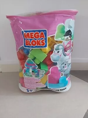 Mega Bloks First Builder Blocks Lil Pony Ranch 1+ (100pcs) • £10