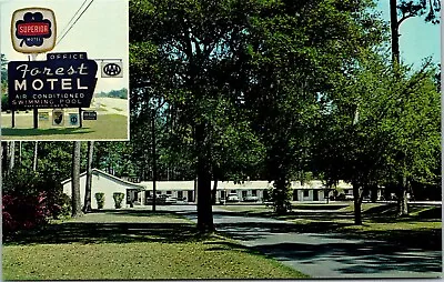 Vtg Ridgeland South Carolina SC Forest Motel Multiview 1960s Chrome Postcard • $1.99