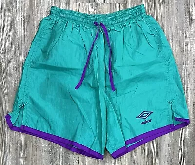 Vintage Umbro Made In USA Soccer Football Shorts Size M • $33.95