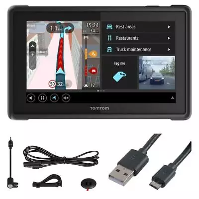 TomTom Bridge 7  Heavy Duty HGV Truck Delivery Satellite GPS Navigation SAT NAV • £49.98