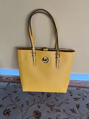 Brand New Bright Yellow Large Michael Kors Handbag • $68