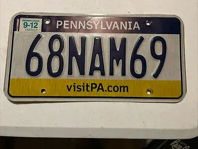 Pennsylvania Vanity Vietnam License Plate • $39.95