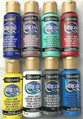 £5.95 • Buy DecoArt Americana Premium Acrylic Paints Selection 59ml (2oz) Crafting Art Paint