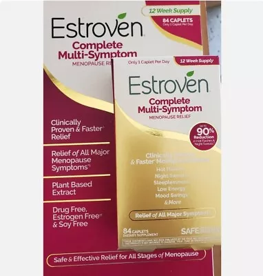 Estroven Complete Multi-symptom Menopause Relief 84 Caplets • $34.99