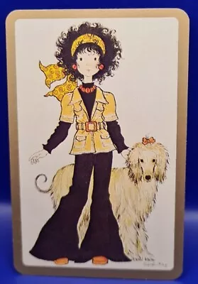 $1.90 • Buy Sarah Kay Swap Card, 1970s Vintage. Playing Back. V.G.C 