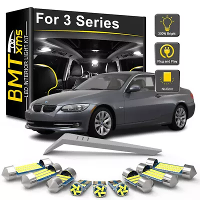 LED Interior Light Bulb Kit For BMW 3 Series E30 E36 E46 E90 E91 E92 E93 F30 F31 • $16.80