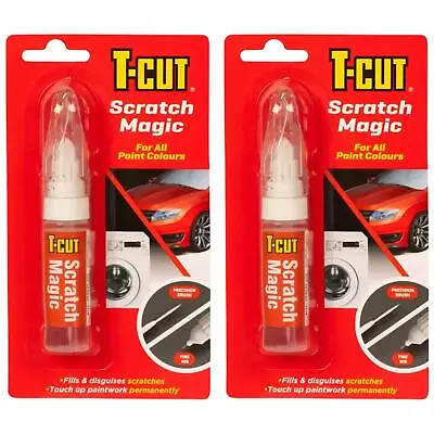 T-Cut Scratch Magic Pen 10ml Car Paintwork Repair Touch Up For All Colours X 2 • £22.99