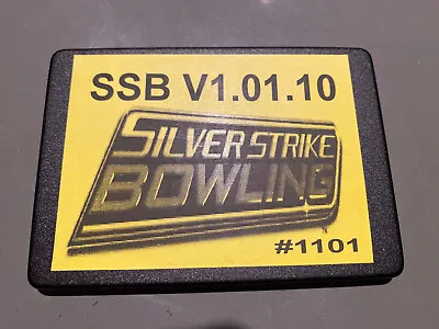 Silver Strike Bowling Replacement Solid State Hard Drive (SSD) Newest Software • $79.99