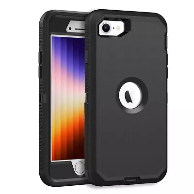 For IPhone 6s 7 8 Plus SE 2020/2022 Case Heavy Duty Shockproof Tough Hard Cover • $11.99