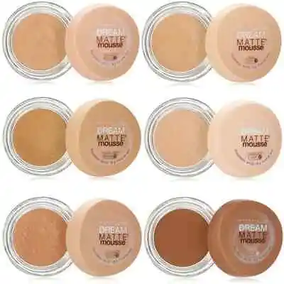 Maybelline Dream Matte Mousse Foundation Makeup 0.64oz ~ CHOOSE Your Shade • $14.48