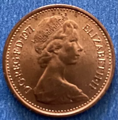 Elizabeth Ll  1971 Half Pence (2718) • £0.99