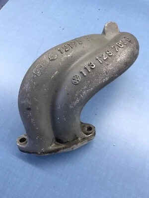 Vintage VW Bug Bus Dual Port  Left  Intake Manifold End Casting Ghia • $22.49