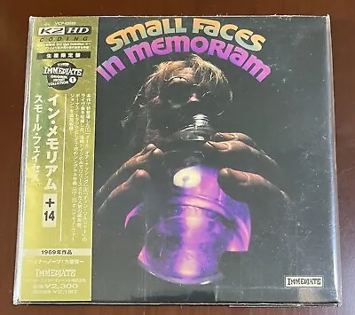 Japan MINI-LP K2HD CD Small Faces-In Memoriam LTD OOP VICP-63555 • $19.99