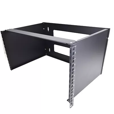 Wall Mounted Bracket 1U/2U/4U/6U For 19 Inch Rack Open Frame Cabinet Flat Pack • £19