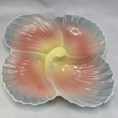 Vintage Royal Winton Grey Peach & Yellow Serving Dish 24cm (5C) MO#8767 • $9.99