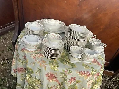 Vintage Noritake China Dinnerware Set Service 5004 • $150