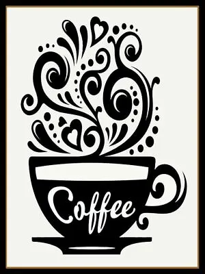 Retro Vintage Coffee METAL SIGN Plaque Wall Art Decor Cafe Kitchen Gift Humour • £6.99