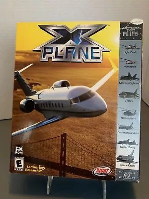 X-Plane PC Game 2000 Windows 95/98 With Manual And Game “Anything That Flies” • $14.95