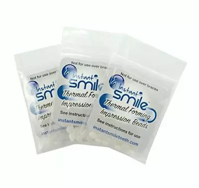 Instant Smile Original High Quality Fitting Beads 3 Packs - No Knock-offs Here! • $7.79