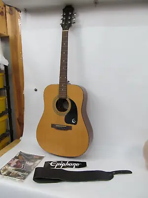 Epiphone PR150 NA Acoustic Guitar Dreadnought Very Nice Shape! • $150