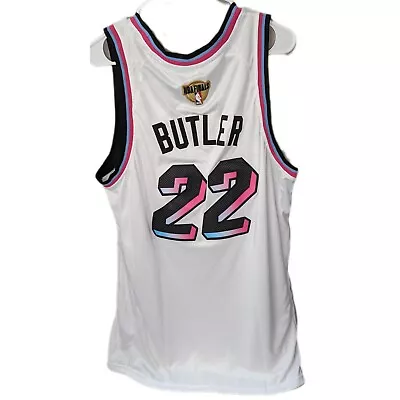 Nike Jimmy Butler #22 Miami Heat Jersey Vice City Size 54 XL White NBA Finals • $44.95