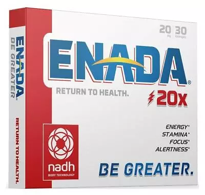 ENADA - NADH 20x 20 Mg 30 Lozenges • $46.63