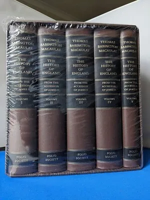 The History Of England. Thomas Macaulay 2009 Folio Society - New & Sealed • £89.99