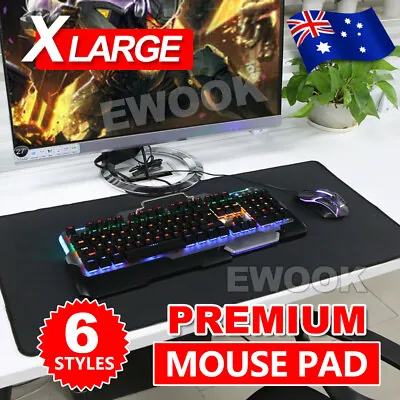 ALL SIZE Extra Large Gaming Mouse Pad Desk Mat Anti-slip Rubber Speed Mousepad • $5.95