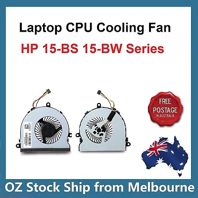 Laptop CPU Cooling Fan For HP 15-BW Series 15-BW024AX 15-BW027AU 15-BW032TU • $13.95