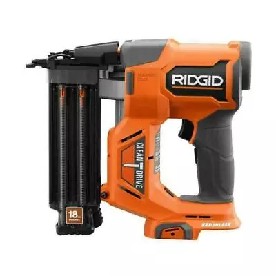 $91 • Buy RIDGID 18V Li-Ion 18GA 2-1/8in Brad Nailer TOOL-ONLY R09891B BRAND NEW