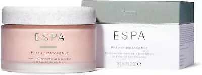 ESPA Pink Hair And Scalp Mud Intensive Treatment Mask 180ml - Brand New In Box • £9.39