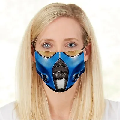 Mortal Kombat Sub-Zero Facemask • $12.99