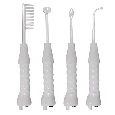 $36.01 • Buy 4* High Frequency Electrode Wand Violet Ray Facial Skin Care Blood Circulation