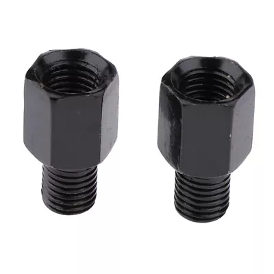 Motorcycle Mirror Adapters - RH 10mm To 10mm Counterclockwise Threaded • $6.73