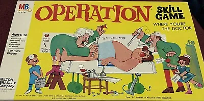 Operation Game 1965 Milton Bradley • $7.99