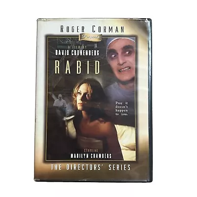 Rabid 1976 DVD Marilyn Chambers David Cronenberg Sleazy Gore Horror Roger Corman • $14.50