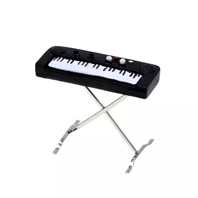 1:12 Dollhouse Miniature Electronic Keyboard Piano Instrument Model Home DecEN • $16.10