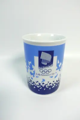 Lillehammer Winter Olympics 1994 Small Mug Cup By Porsgrund Porcelain Norway • $9.99