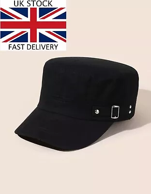 £5.99 • Buy Adjustable Sweatband Flat Hat Military Tactical Army Military Cap Hat Cotton