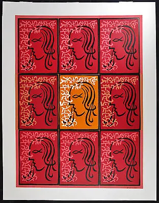 MAYEU PASSA Original Linocut In 9 Panels La Sorgues Signed Numbered • $1395