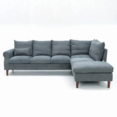 New Sectional Sofa Set L-Shaped Couch Living Room Convertible Indoor Modular • $249.99