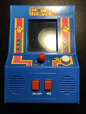 Mini Ms. Pac-Man Retro Arcade Game Tested Works 2018 Bandai • $17