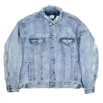 KSUBI OH G ACID TRIP DENIM JACKET (Size Large) • $170