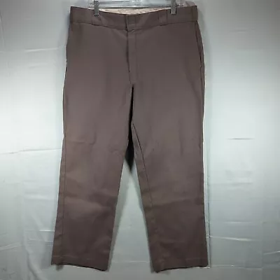 Dickies 874 Flex 38x30 Pants Mens Gray Workwear Mechanic Skater Chinos Grunge • $11.35