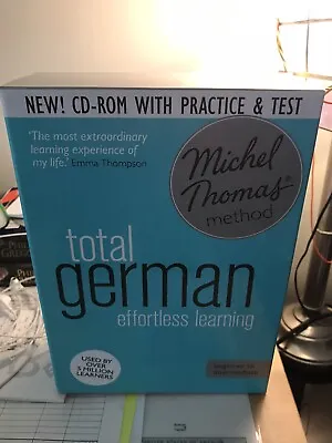 Total German Effortless Learning By Michel Thomas Method • £46