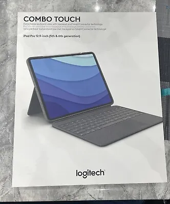 Logitech Combo Touch IPad Pro 12.9-inch (5th 6th Gen - 2021 Sand  • £164.99