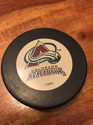 Colorado Avalanche NHL Hockey Puck Vintage Official (KC) • $9.99
